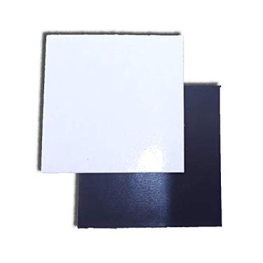 Imagem de 30 Mini Imãs Quadado 4,5x4,5cm Sublimação