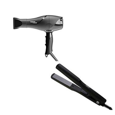 Imagem de Chapinha Taiff Cerâmica Bivolt + Secador New Black 220V