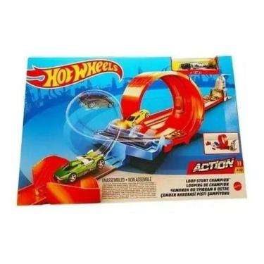 Pista Hot Wheels Rei do Looping Loop Star Mattel