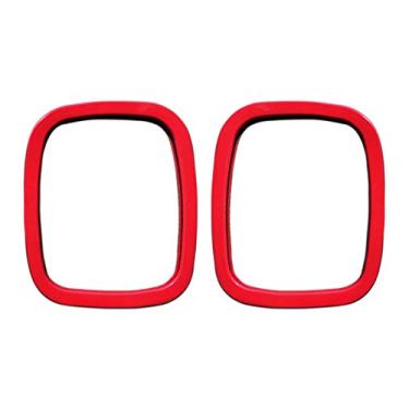 Imagem de YIJU 2 peças Retângulo Forte de Patins licencia Borda para de licencia Patins protetora, Vermelho