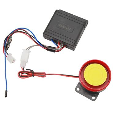 Imagem de Kit de alarme de controle remoto para motocicleta, sistema de segurança à prova d'água antifurto para scooter