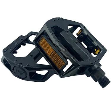 Imagem de Pedal 9/16" Plataforma Alumínio Preto com Esfera Eixo Aço GTA