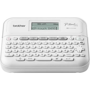 Imagem de Rotulador eletrônico portátil Brother PTD410, Branco