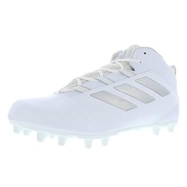 Imagem de adidas Chuteira Nasty Fly (Wide) 20 - Chuteira masculina de futebol, Branco e prateado metálico, 17 Wide
