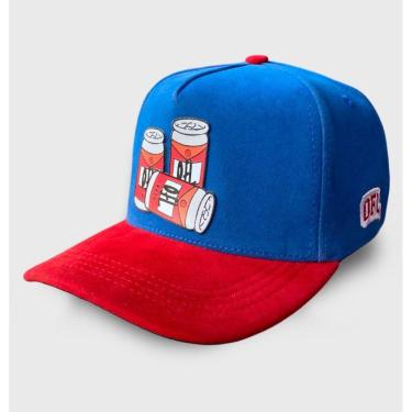 Imagem de Boné Snapback OFL Duff Beer Camurça Azul