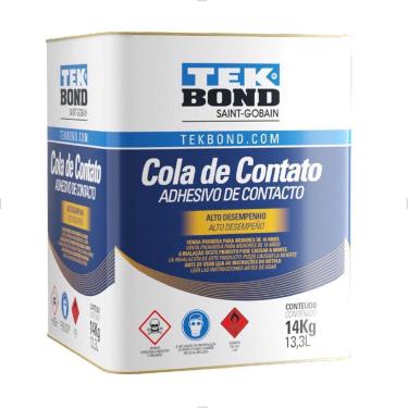 Imagem de Cola De Contato Lata 14Kg Tekbond
