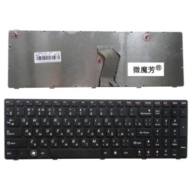 Imagem de Novo teclado russo para lenovo g560  g565 g560a g565a g560e g560l ru aptop