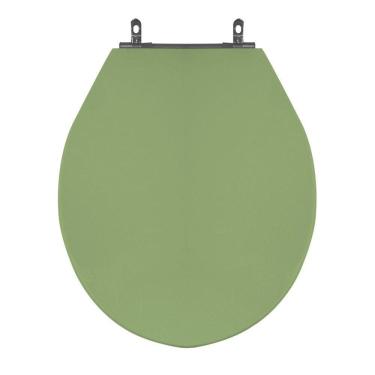 Imagem de Assento Sanitário Poliéster para Louça Ravena/izy deca Aço Verde Malva
