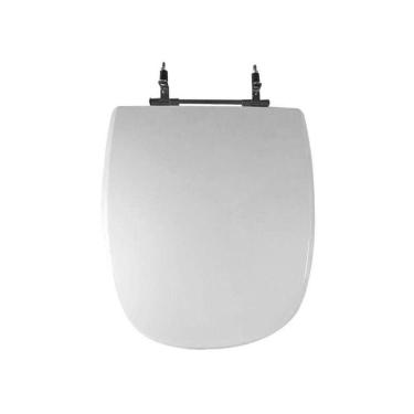 Imagem de Assento Sanitário Poliéster para Louça Sabatini icasa Aço Branco