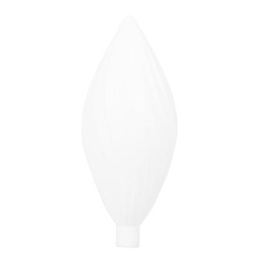 Imagem de Cabilock De Abajur De Plástico Branco Botões De Flores De Plástico Abajur De Chão De Abajur Decorativo Sombra De Luminária Para Lâmpada De Chão Led