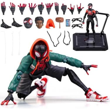 Imagem de BkjHg S-piderMan: Into The Spider-Verse Miles Morales Sentinel SV-Action Figure (Exclusive) (Super Heroes)