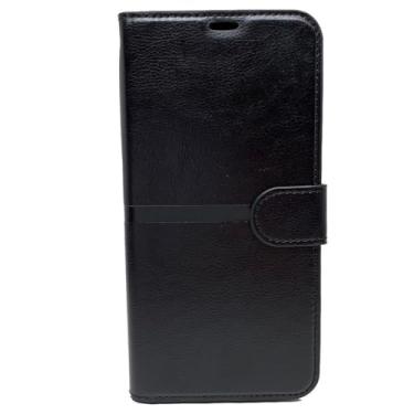 Imagem de Capa Celular Carteira Compatível com Motorola Moto G73 XT2237-1 (Preto New)