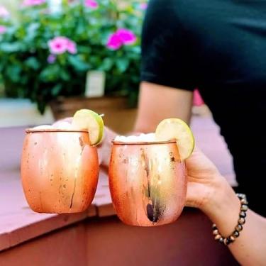 Imagem de Kit 2 Canecas Moscow Mule Em Cobre Puro 500 Ml