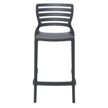 Imagem de Cadeira Tramontina Sofia Alta Residencia Em Polipropileno E Fibra De Vidro Grafite