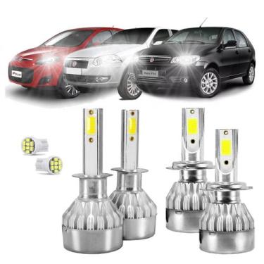 Imagem de Kit Ultra Led Alta/Baixa Palio Fire G3G4G5 04/17 20000Lúmens - V10