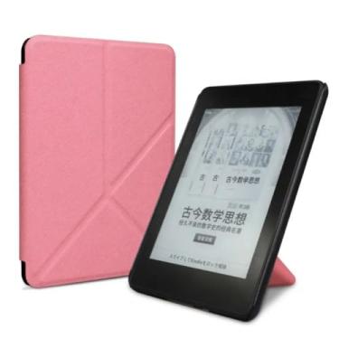 Imagem de Capa EReader M2L3EK de 11ª geração com suporte multifuncional de 11 a 6,8 polegadas para Kindle Paperwhite 5 2024 (rosa, C2V2L3 2022 11º)