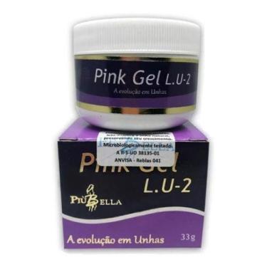Imagem de Gel Pink Lu2 33G - Tradicional - Piu Bella - Não Informado