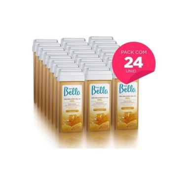 Imagem de Kit 24 Refil Cera Roll-On 100G Depilação - Depil Bella