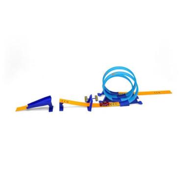 Imagem de Pista Carrinhos Escala Triplo Looping 360 - JR Toys