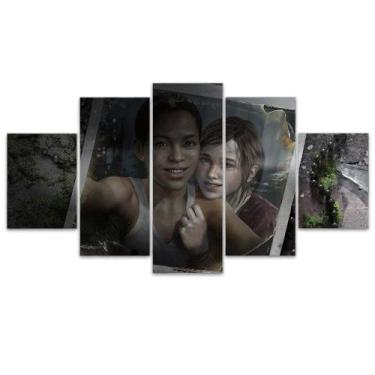 Imagem de Quadro Decorativo Mosaico MDF The Last of Us Riley e Ellie - EMPIRE GA