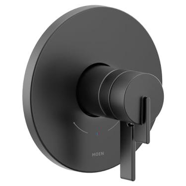 Imagem de Moen Cia Acabamento de válvula termostática M-CORE série 4 fosco, válvula necessária, UT4361BL