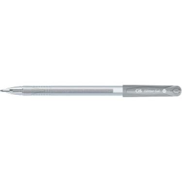 Imagem de Caneta Esferográfica Gel Glitter 1.0mm - CIS, PRATA