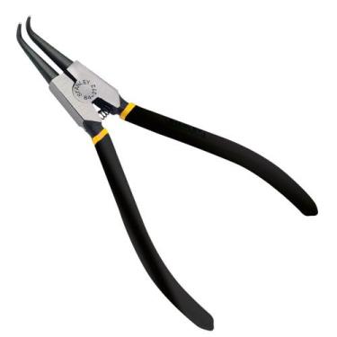 Imagem de Alicate Anéis Externo Bico Curvo 7" Stanley 84-272 LA