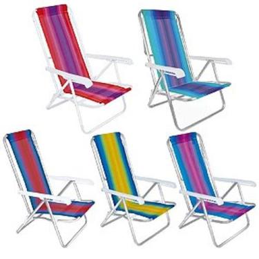 Imagem de Cadeira Dobrável Reclinável 8 Posições - Mor