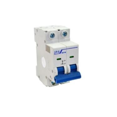 Imagem de Disjuntor bipolar 10a curva c jng, Branco, Bivolt