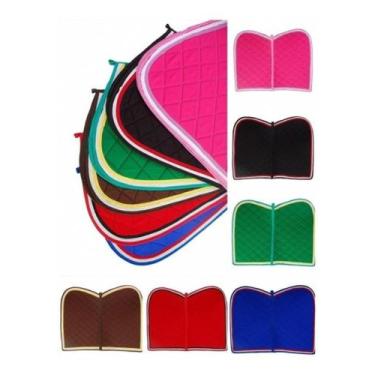 Imagem de Manta Sela De Salto Várias Cores/ Baixeiro/ Hipismo - Selaria Forte, C