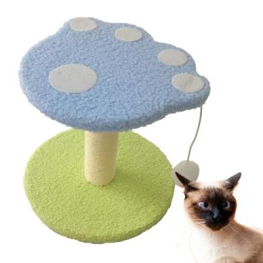 Imagem de Arranhador para Gatos Bola Brincadeira Arranhar Brincar Pet Shop Sisal