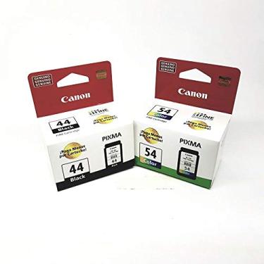 Imagem de Kit 2 Cartucho Canon PG44 PG-44 PG-44 CL54 CL-54 para Pixma E401 E461 E481