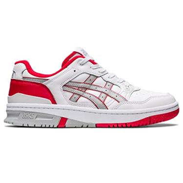 Imagem de ASICS Tênis masculino EX89 Sportstyle, Branco/Vermelho clássico, 43