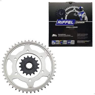 Imagem de Kit Coroa Pinhão Riffel Mt 09 Mt 07 Tracer Xsr 900 Tracer Gt