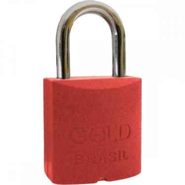 Imagem de Cadeado Gold Color 30 Vermelho