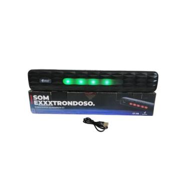 Imagem de Soundbar Bluetooth Caixa De Som Subwoofer Pc Tv Aux Fm - Goldenultra