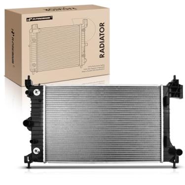 Imagem de A-Premium Radiador de motor com refrigerador de óleo compatível com Chevrolet Sonic 2012-2018 L4 1,8L transmissão automática, substituição # 13247 95316047