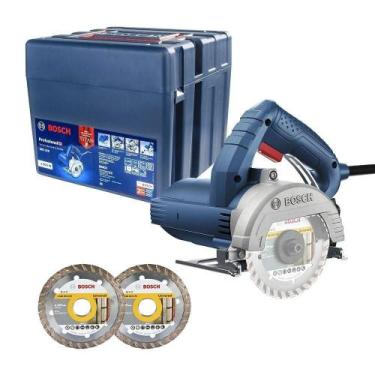 Imagem de Serra Mármore Industrial, Bosch GDC 150, com 2 Discos, 1500 Watts, 220