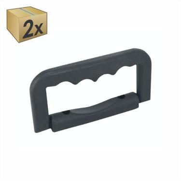 Imagem de Kit 2 Alça Articulada Retrátil Rebatível Case Caixa Som Baú - EMPÓRIO 