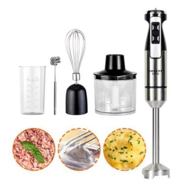 Imagem de Mixer Processador Misturador Moedor Carne Premium 5 Em 1 - Sokany, 220