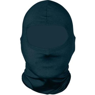 Imagem de Balaclava touca ninja UV50+ - EX311, Azul marinho Fechado