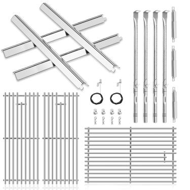 Imagem de Criditpid Peças de reposição para queimador Charbroil Performance 4 463365021 463366022 463351021 463350722 463354021 463352521, grelhas, placas de calor, queimadores e ignição para peças de