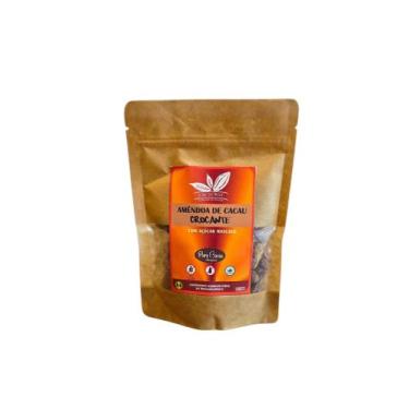 Imagem de Amêndoa de cacau crocante com açúcar mascavo 120g - Cacauway