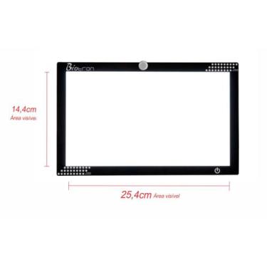 Imagem de NEGATOSCÓPIO BIOTRON ULTRA SLIM LED Panorâmico, Preto