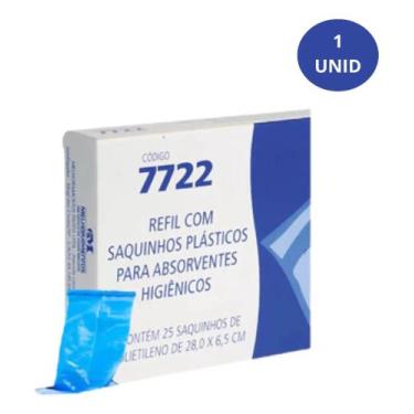 Imagem de Saquinho Para Descarte de Absorvente 25 saquinhos - Blaunox
