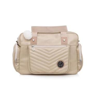 Imagem de Bolsa Maternidade Lequiqui Columbia Grande - Bege