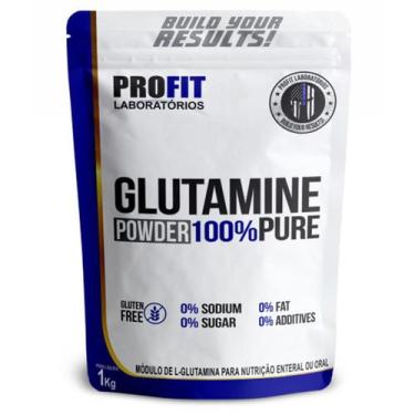 Imagem de Glutamina Powder 100% Pura Refil 1Kg Profit
