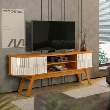 Imagem de Bancada Palermo com Tampo Cinamomo/Off-White - Mobiliar Home Shop