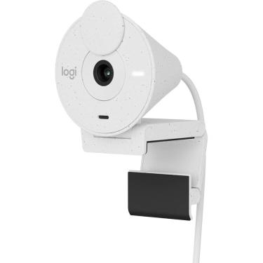 Imagem de Webcam Logitech Brio 300 - Rosa/Branco