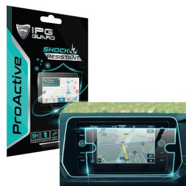 Imagem de IPG Protetor de tela ProActive para Volkswagen 2024-2025 T-Cross/Polo/Taigo Navegação de 8 polegadas (dois botões rotativos) Tela de rigidez 9H Película Nano Cerâmica Ultra Responsive High Clarity